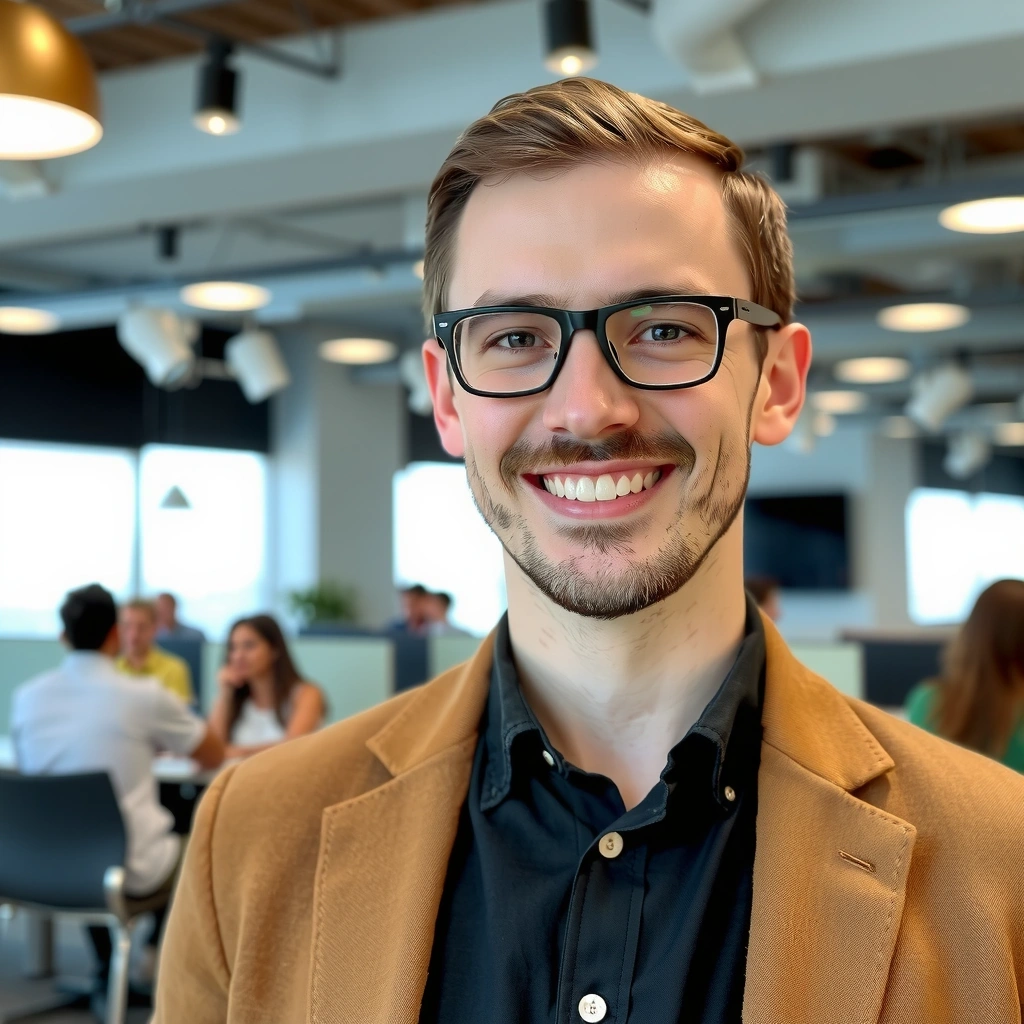 Portrait of a male Lead Developer